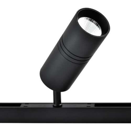 48V Magnetic Track Spotlight 12W for Retail Accent Lighting