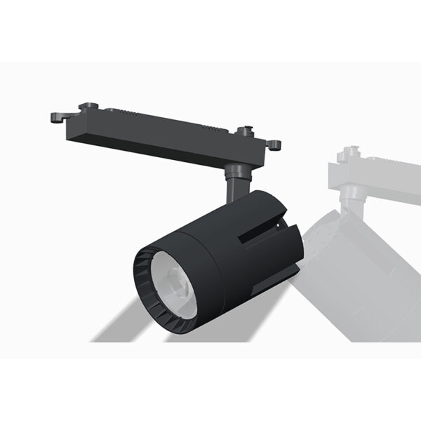 COB LED Track Spotlight 20W for Accent and Merchandise Lighting