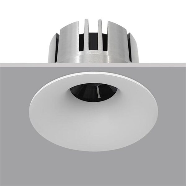 Deep Anti-Glare LED Ceiling Downlight 25W for Hospitality Projects