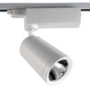 Modern LED Track Head 12W for Boutique and Gallery Displays (2) Modern LED Track Head 12W for Boutique and Gallery Displays