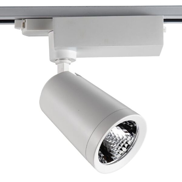 Modern LED Track Head 12W for Boutique and Gallery Displays (2) Modern LED Track Head 12W for Boutique and Gallery Displays