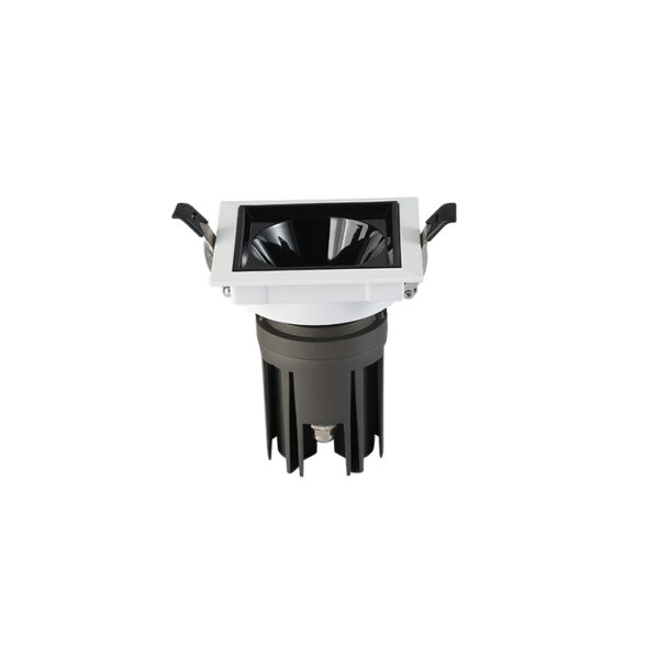 Square LED Ceiling Spotlight 2x10W for Retail Ceiling Applications