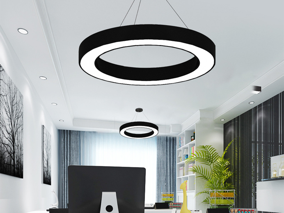 Conference Room Lighting with Scenes, Dimming, and Screen Comfort