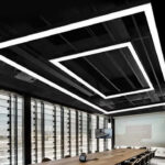 Conference Room Lighting with Scenes, Dimming, and Screen Comfort
