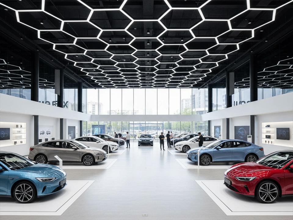 Automotive Showroom Lighting That Flatters Surfaces and Finishes 1 Automotive Showroom Lighting That Flatters Surfaces and Finishes