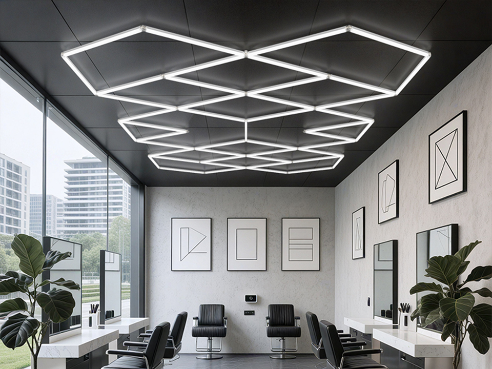 Transition Space Lighting That Avoids the Cave Effect in Hallways