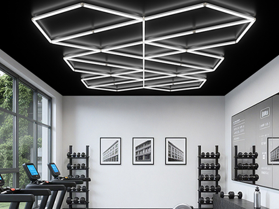 Transition Space Lighting That Avoids the Cave Effect in Hallways