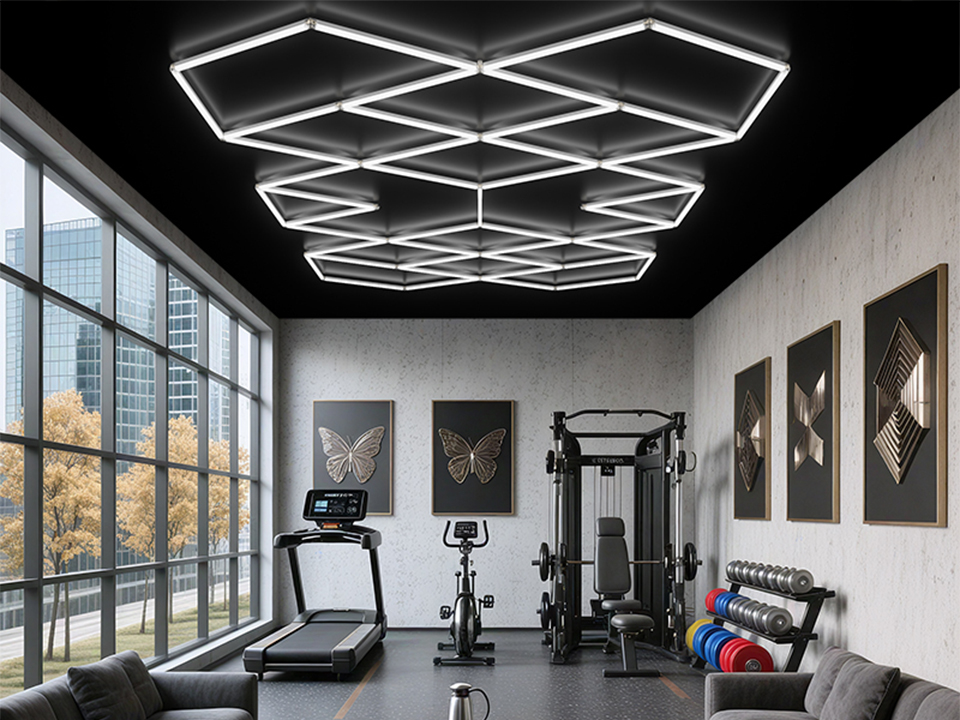 Transition Space Lighting That Avoids the Cave Effect in Hallways