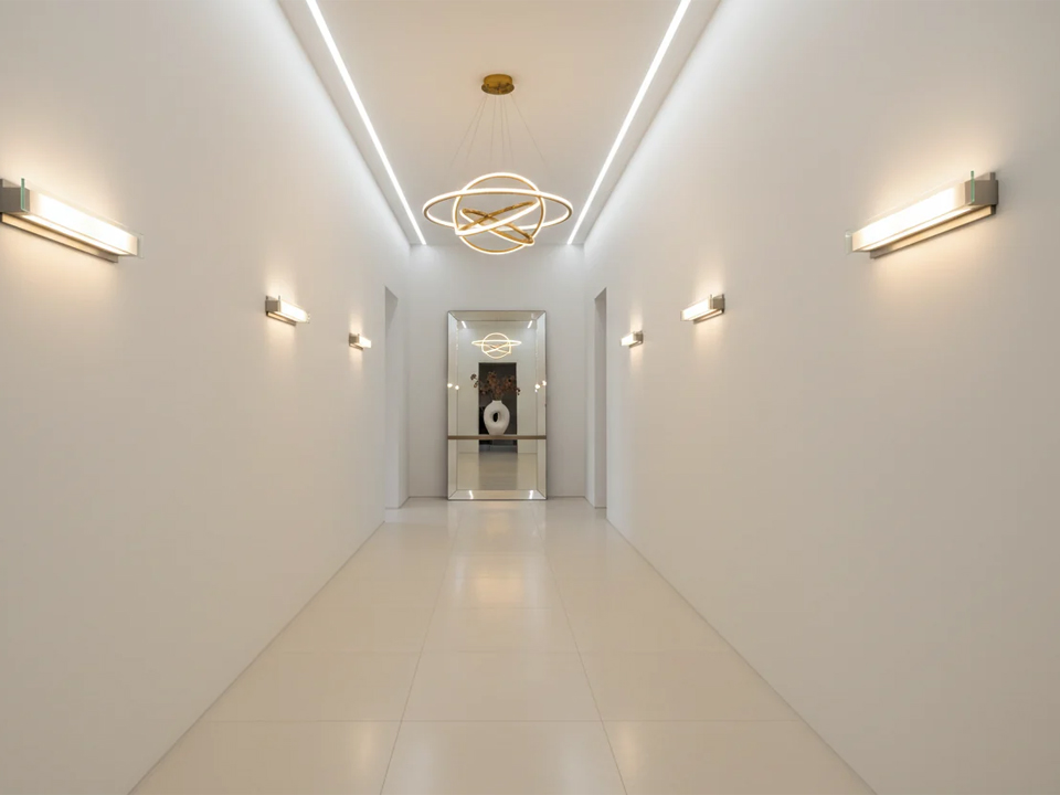 Corridor Lighting Design for Better Comfort and Vertical Clarity