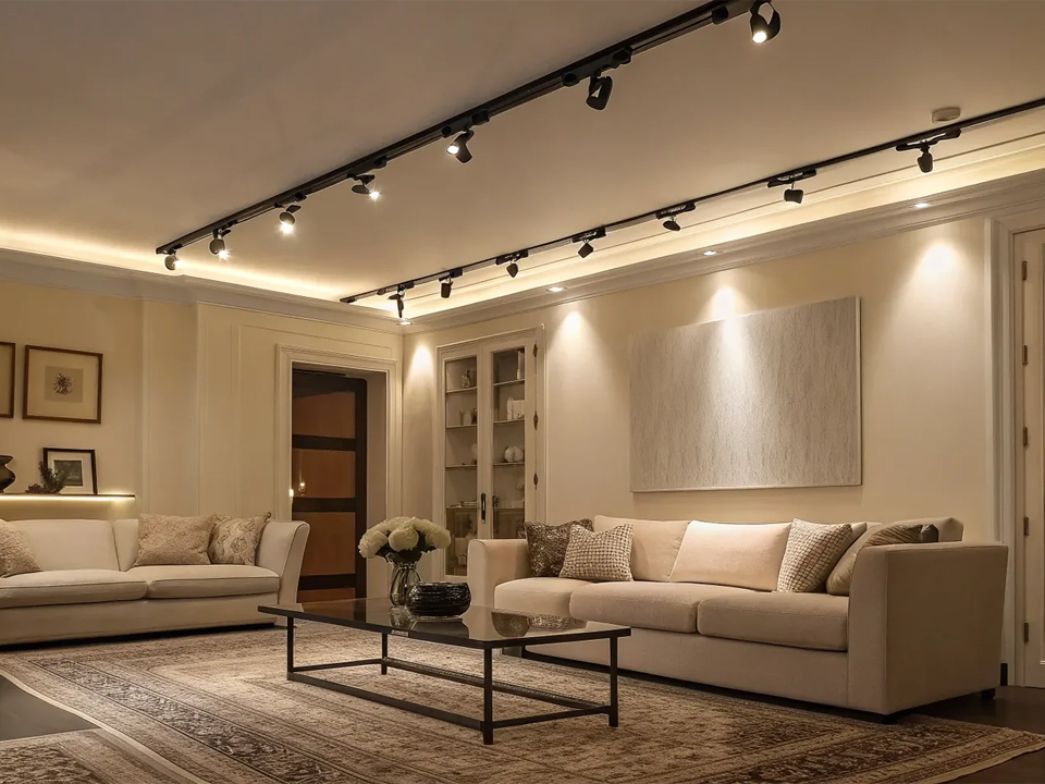 How to Reduce Spotlight Effects in Track Lighting Installations
