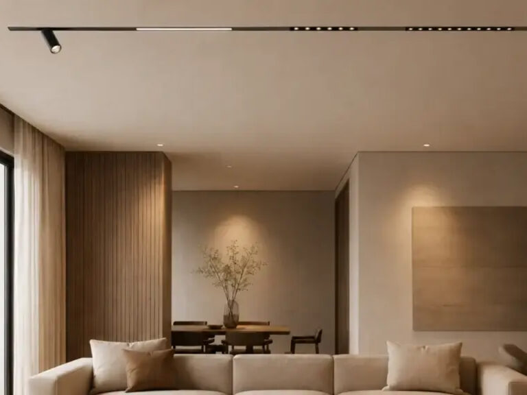 Magnetic Track for Design Forward Commercial Interior Projects