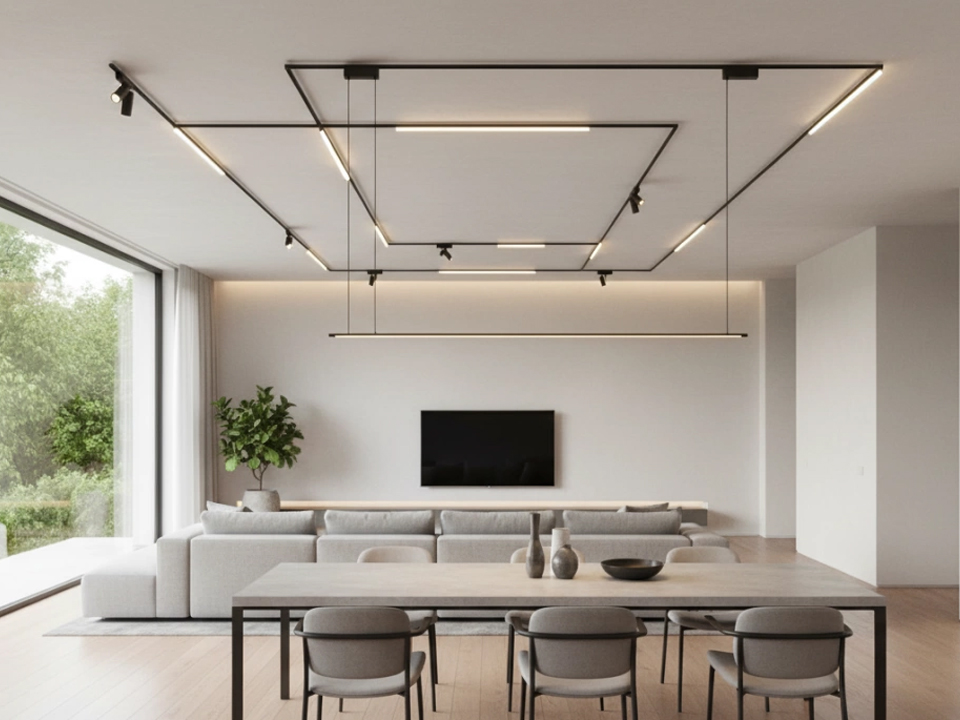 Magnetic Track for Design Forward Commercial Interior Projects