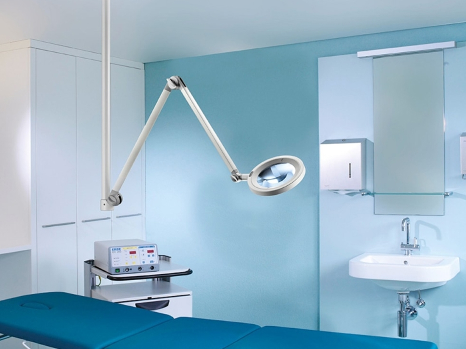 Medical Office Exam Lighting with Better Task and Ambient Balance