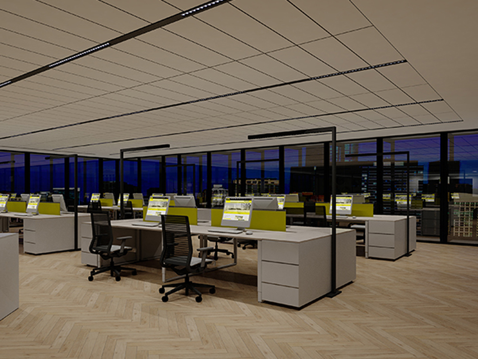 Multi Tenant Office Lighting