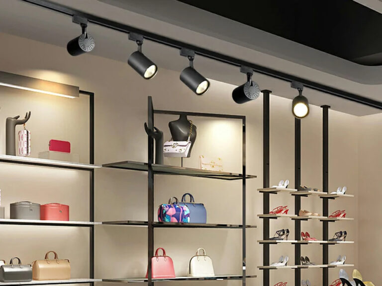 Retail Track Lighting Layouts for Flexible Merchandising Displays 7 Retail Track Lighting Layouts for Flexible Merchandising Displays